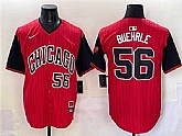 Men's Chicago White Sox #56 Mark Buehrle Red Black 2025 City Connect Limited Stitched Jersey,baseball caps,new era cap wholesale,wholesale hats
